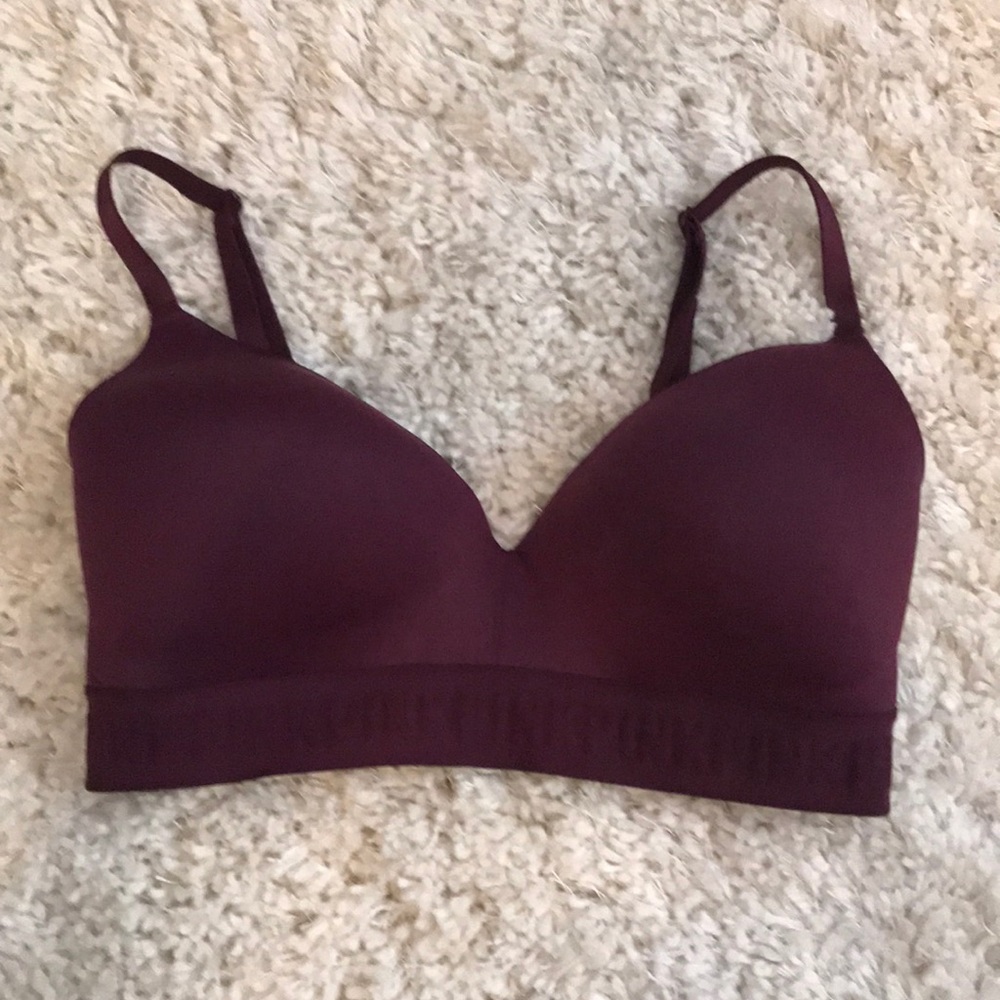 Plum color with pink interior